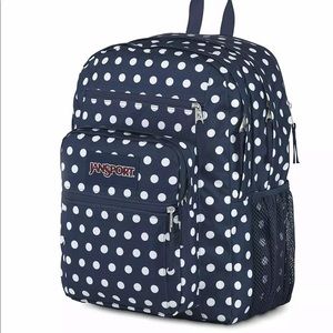 JANSPORT 🌿 Big Student Dark Denim Polk